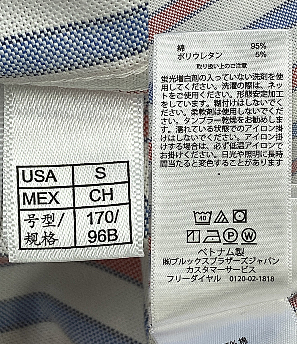 美品 Brooks Brothers 半袖シャツ ストレッチオックスフォード メンズ SIZE S ブルックスブラザーズ