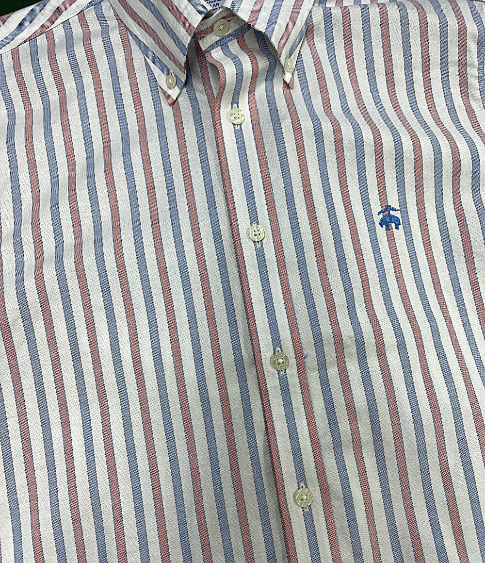 美品 Brooks Brothers 半袖シャツ ストレッチオックスフォード メンズ SIZE S ブルックスブラザーズ