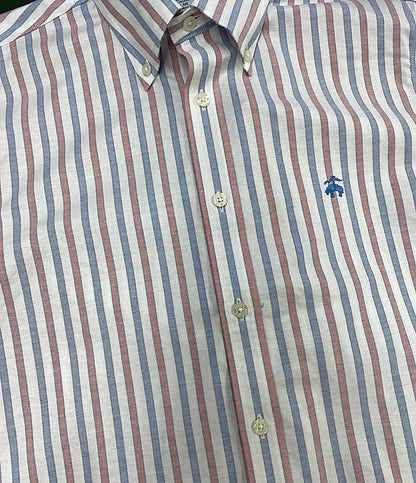 美品 Brooks Brothers 半袖シャツ ストレッチオックスフォード メンズ SIZE S ブルックスブラザーズ