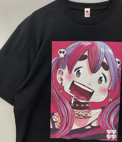 美品 rockin'star ロッキンスター 半袖Ｔシャツ 浅野いにお おんたん ロッキン デデデデ メンズ SIZE XL