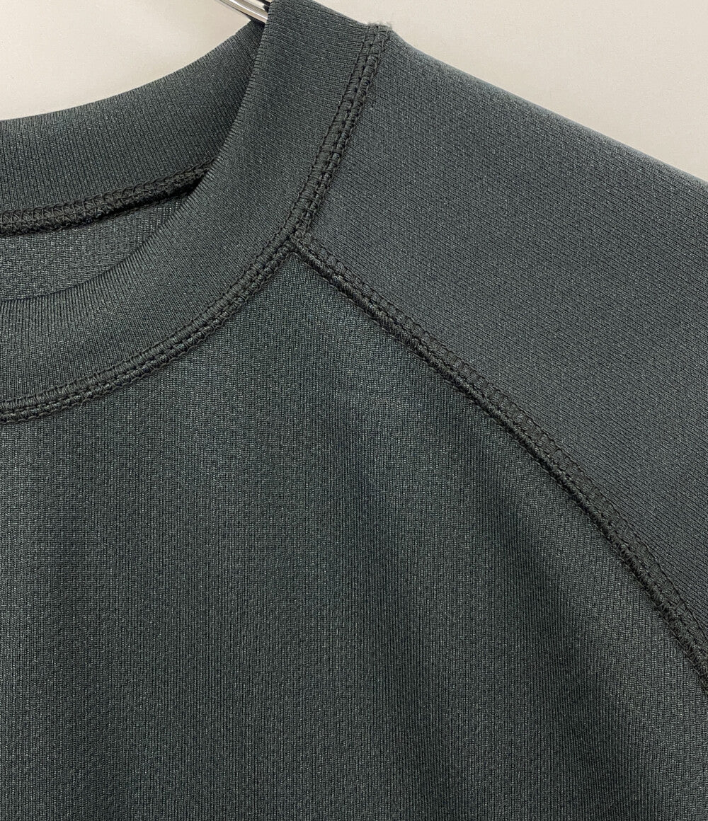 and wander 半袖Ｔシャツ DRY JERSEY ブラック プリント レディース SIZE WM アンドワンダー