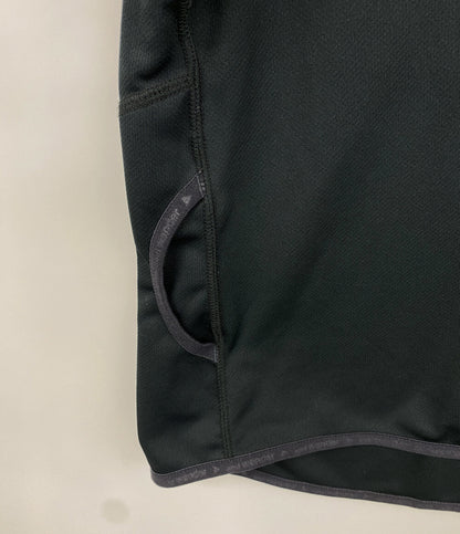 and wander 半袖Ｔシャツ DRY JERSEY ブラック プリント レディース SIZE WM アンドワンダー