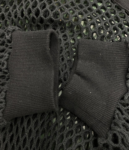 el conductorH コンダクター メッシュニット COTTON LACEUP LONG SLEEVE MESH TOP 24SS メンズ SIZE 4
