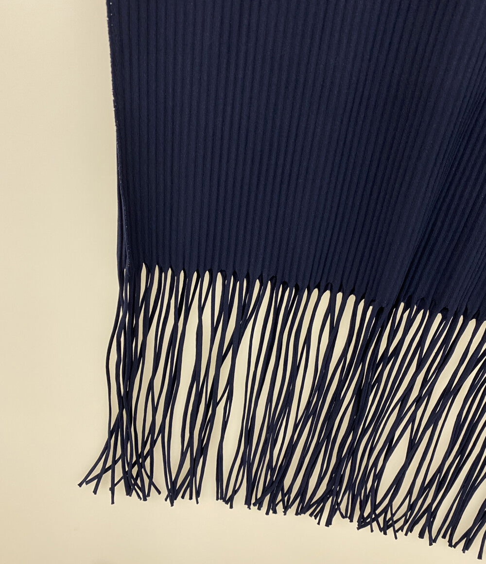 ME ISSEY MIYAKE ミーイッセイミヤケ フリンジノースリーブカットソー MI92KK519 レディース SIZE -