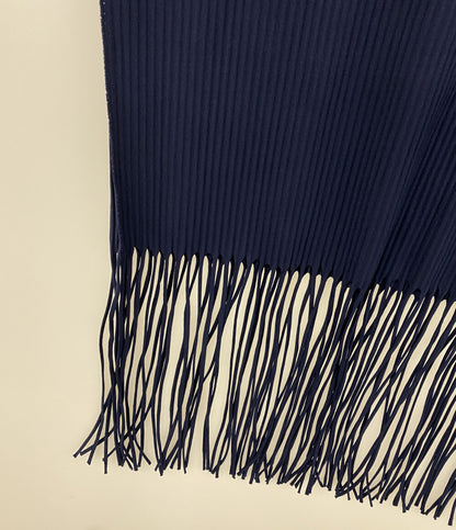 ME ISSEY MIYAKE ミーイッセイミヤケ フリンジノースリーブカットソー MI92KK519 レディース SIZE -