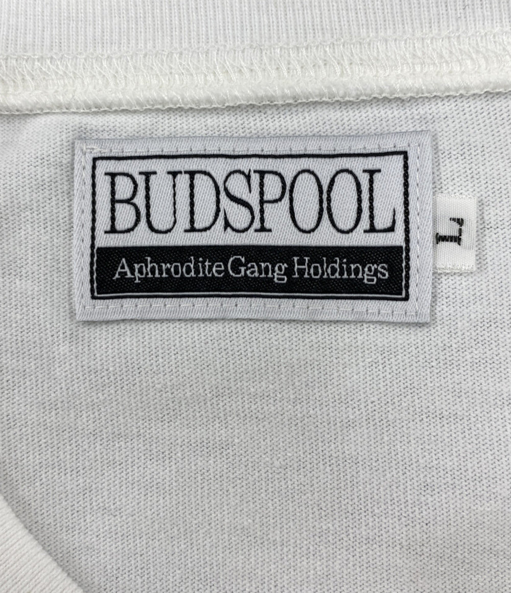 BUDSPOOL バッズプール 半袖Ｔシャツ クルーネックTee メンズ SIZE L