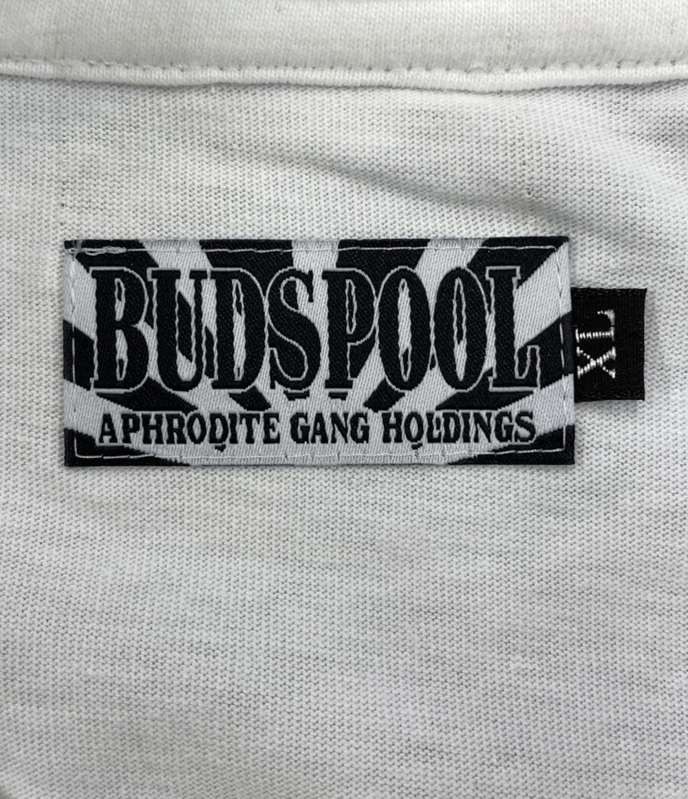 BUDSPOOL バッズプール 長袖Ｔシャツ クルーネックTee メンズ SIZE XL