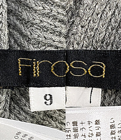 美品 Firosa フィローザ ベスト ニットジレ 792-317-673 レディース SIZE 9