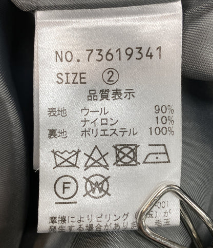 美品 COCO DEAL コート グレー 73619341 レディース SIZE 2 ココディール
