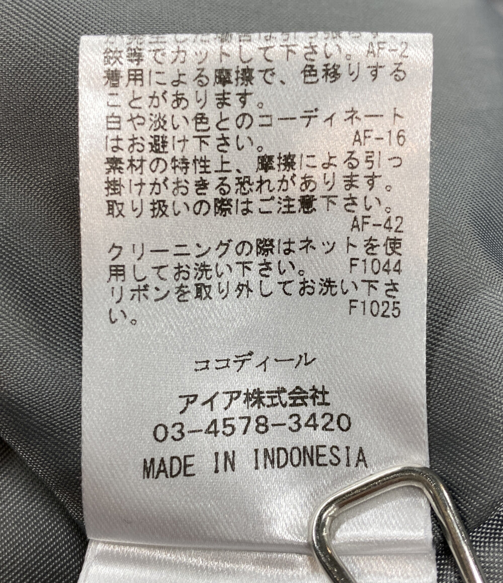 美品 COCO DEAL コート グレー 73619341 レディース SIZE 2 ココディール