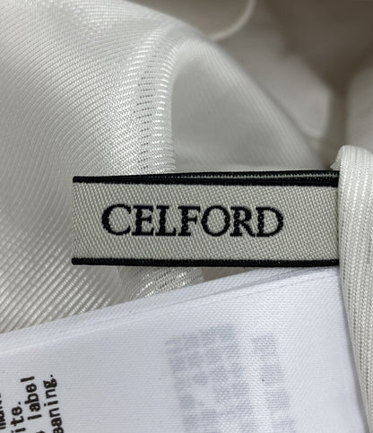 美品 CELFORD 大花柄ダブルラッセルボリュームスカート CWFS232066 レディース SIZE 36 セルフォード