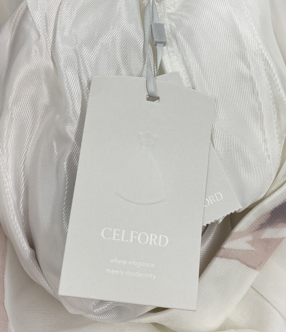美品 CELFORD 大花柄ダブルラッセルボリュームスカート CWFS232066 レディース SIZE 36 セルフォード