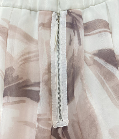 美品 CELFORD 大花柄ダブルラッセルボリュームスカート CWFS232066 レディース SIZE 36 セルフォード