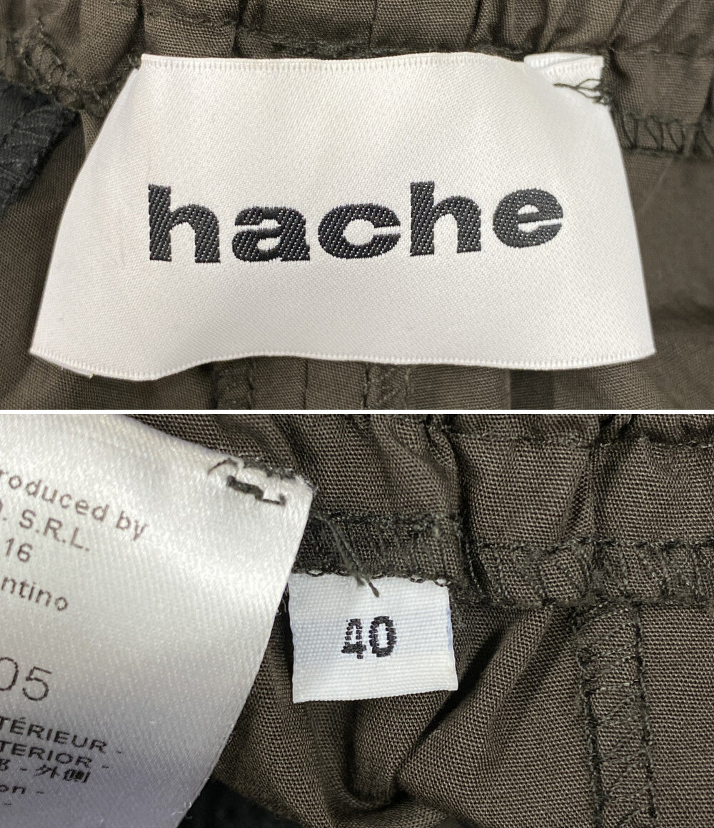 hache アッシュ クロップドパンツ レディース SIZE 40