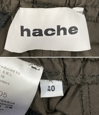 hache アッシュ クロップドパンツ レディース SIZE 40