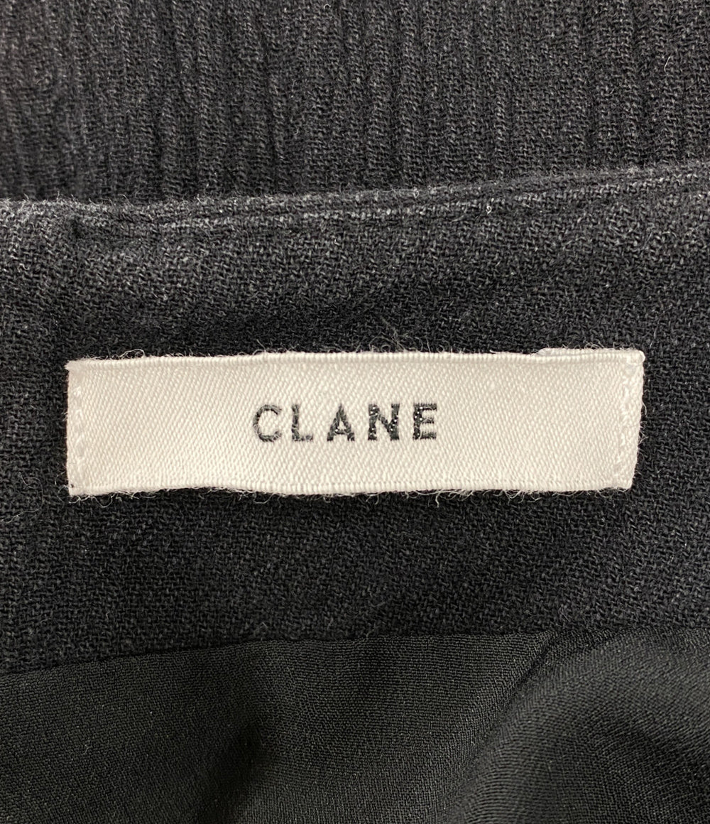 CLANE ワンピース リネン BLK 12112-5402 レディース SIZE 1 クラネ