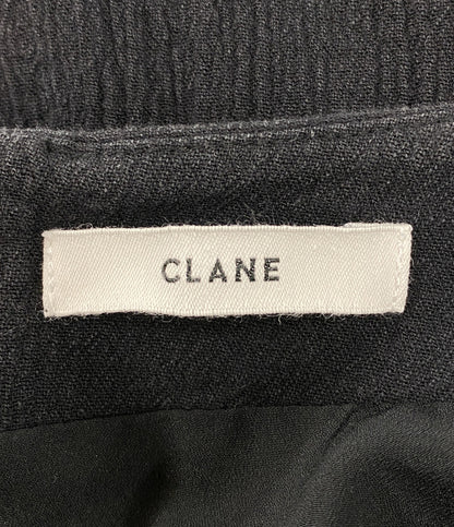 CLANE ワンピース リネン BLK 12112-5402 レディース SIZE 1 クラネ