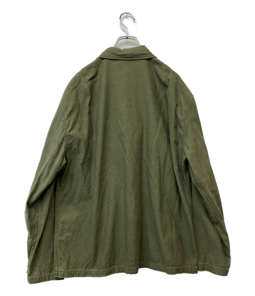 SESSLER MFG セスラー ミリタリージャケット OG-107 サテンシャツ ワッペン カーキ メンズ SIZE 16 1/2×32