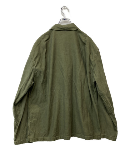 SESSLER MFG セスラー ミリタリージャケット OG-107 サテンシャツ ワッペン カーキ メンズ SIZE 16 1/2×32