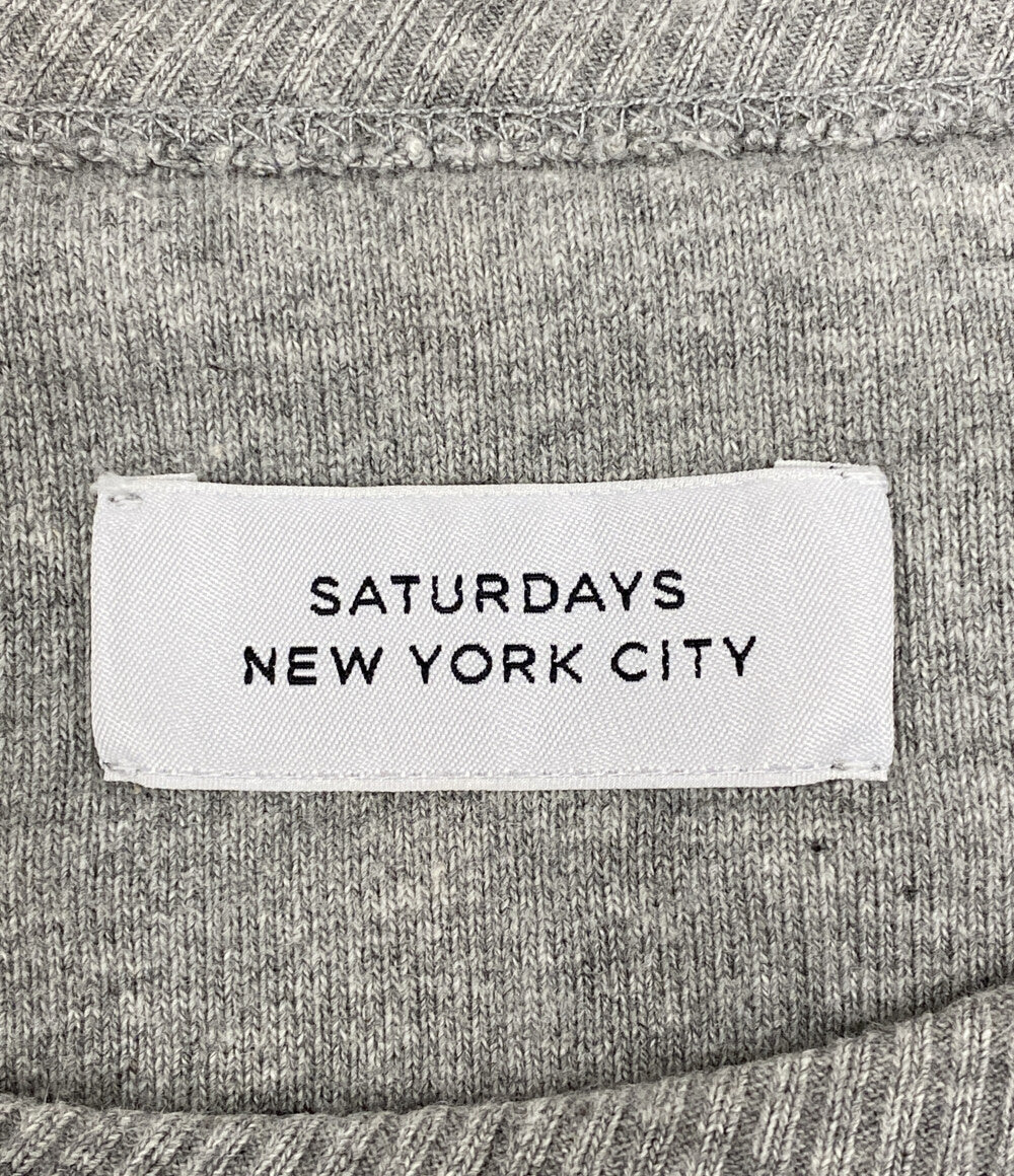 Saturdays New York City サタデーズ ニューヨークシティ スウェット ハーフスリーブ BBM-19190-A メンズ SIZE L