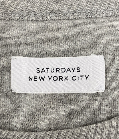 Saturdays New York City サタデーズ ニューヨークシティ スウェット ハーフスリーブ BBM-19190-A メンズ SIZE L