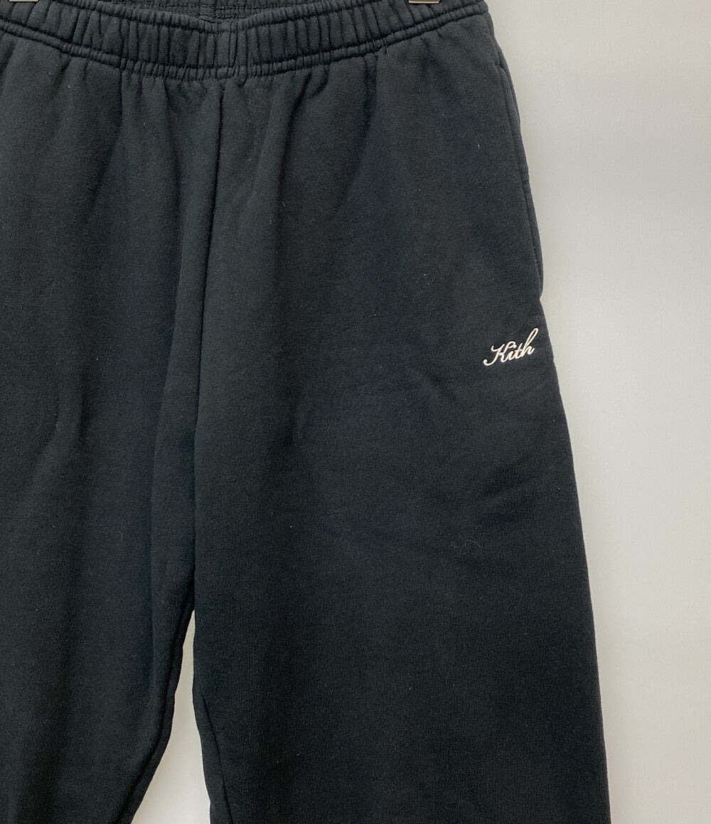 KITH スウェットパンツ BLK レディース SIZE S キス