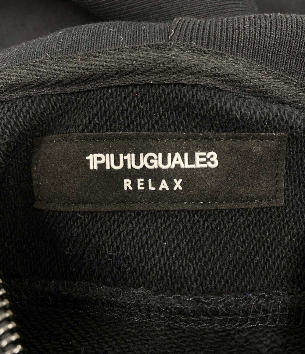 1PIU1UGUALE3 RELAX ジップアップフーディー メンズ SIZE M ウノピゥウノウグァーレトレ リラックス