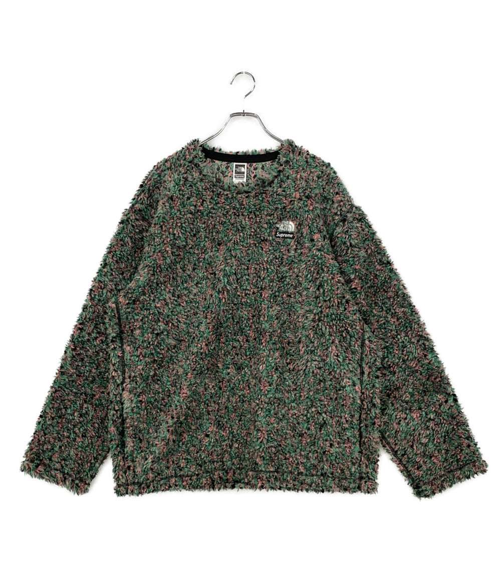 Supreme×THE NORTH FACE ザ ノース フェイス フリースプルオーバー ハイパイル 23ss NT023071 メンズ SIZE L シュプリーム