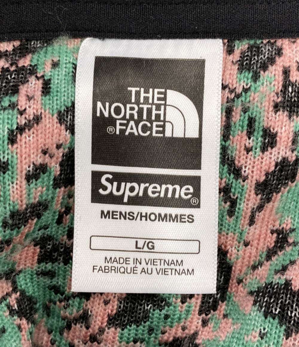 Supreme×THE NORTH FACE ザ ノース フェイス フリースプルオーバー ハイパイル 23ss NT023071 メンズ SIZE L シュプリーム