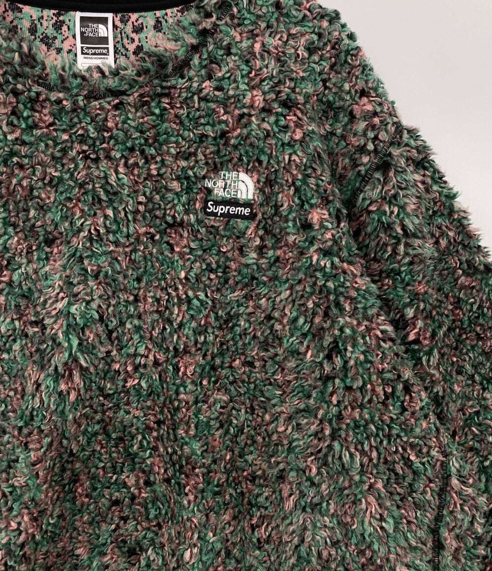 Supreme×THE NORTH FACE ザ ノース フェイス フリースプルオーバー ハイパイル 23ss NT023071 メンズ SIZE L シュプリーム