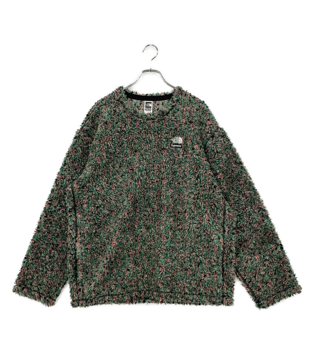 Supreme×THE NORTH FACE ザ ノース フェイス フリースプルオーバー ハイパイル 23ss NT023071 メンズ SIZE L シュプリーム