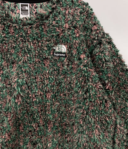 Supreme×THE NORTH FACE ザ ノース フェイス フリースプルオーバー ハイパイル 23ss NT023071 メンズ SIZE L シュプリーム
