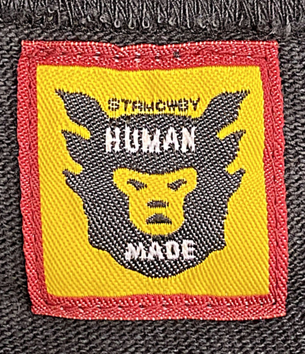 HUMAN MADE 半袖Ｔシャツ BLK チャーリーブラウン コットン メンズ SIZE L ヒューマンメード