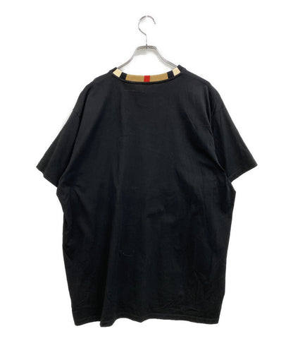 BURBERRY 半袖Ｔシャツ アイコン ストライプトリム コットンT メンズ SIZE XL バーバリー