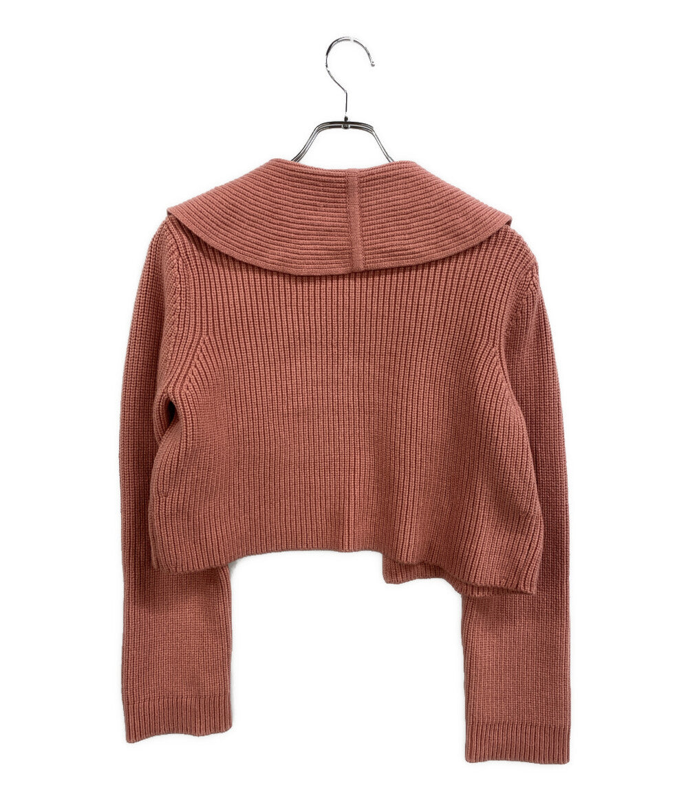 FOXEY NEW YORK カーディガン ニット ピンク Baie NSKOG700VTMU レディース SIZE 40 フォクシー ニューヨーク
