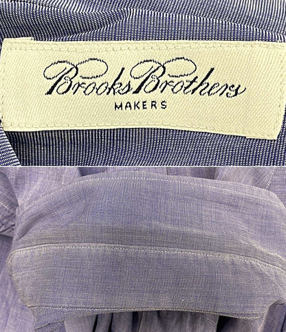 Brooks Brothers 長袖シャツ USA製 ボタンダウン ブルー 00s メンズ SIZE 16-32 ブルックスブラザーズ