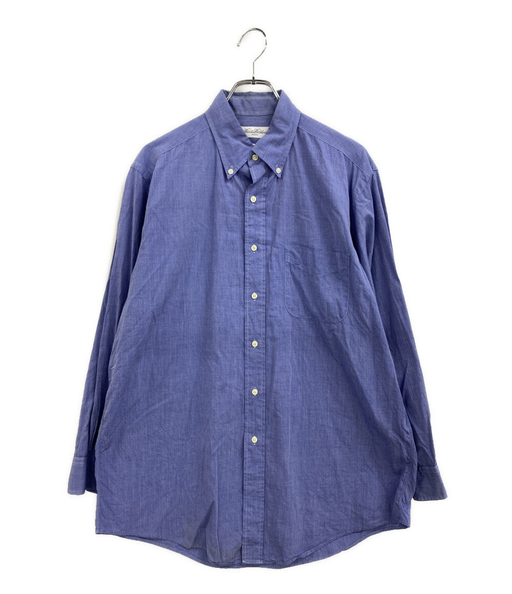 Brooks Brothers 長袖シャツ USA製 ボタンダウン ブルー 00s メンズ SIZE 16-32 ブルックスブラザーズ