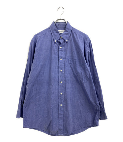 Brooks Brothers 長袖シャツ USA製 ボタンダウン ブルー 00s メンズ SIZE 16-32 ブルックスブラザーズ