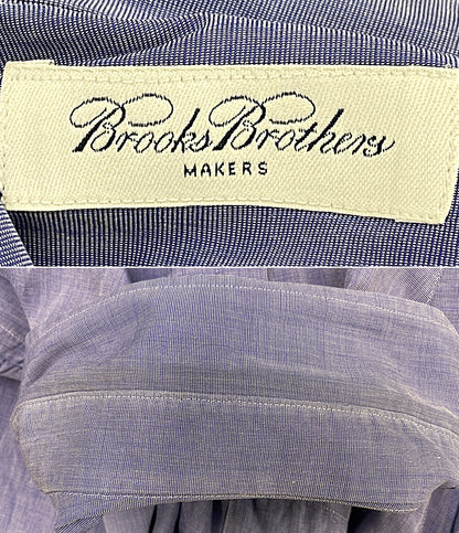 Brooks Brothers 長袖シャツ USA製 ボタンダウン ブルー 00s メンズ SIZE 16-32 ブルックスブラザーズ