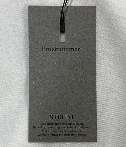 STRUM 半袖Ｔシャツ ワイド Tシャツ ホワイト STC113-01 メンズ SIZE 4 ストラム