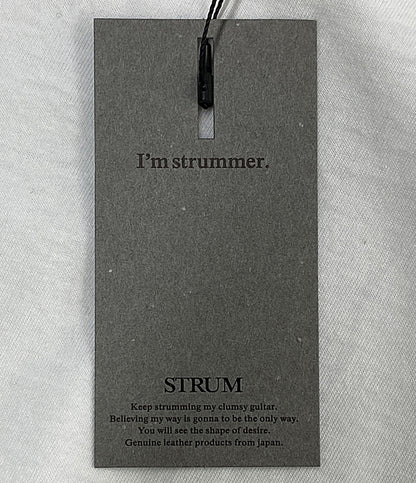 STRUM 半袖Ｔシャツ ワイド Tシャツ ホワイト STC113-01 メンズ SIZE 4 ストラム