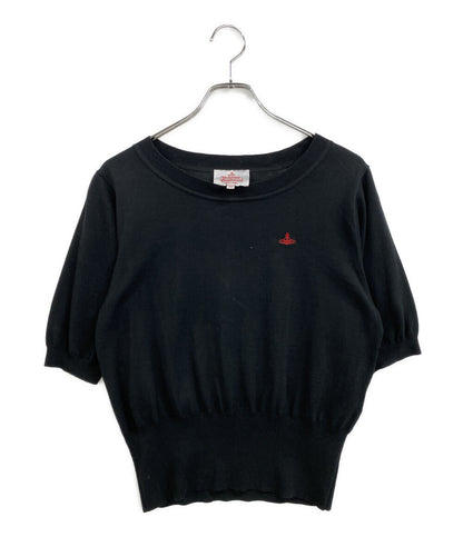 VIVIENNE WESTWOOD RED LABEL サマーニット ブラック 16-12-151032 レディース SIZE - ヴィヴィアンウエストウッド レッドレーベル