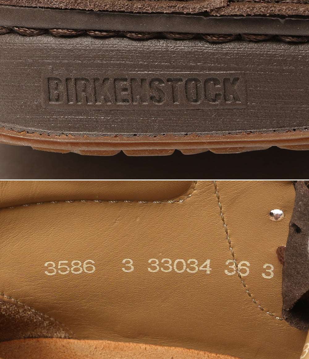 BIRKENSTOCK モカシン パサデナ ハイカット ブラウン レディース SIZE 23cm ビルケンシュトック