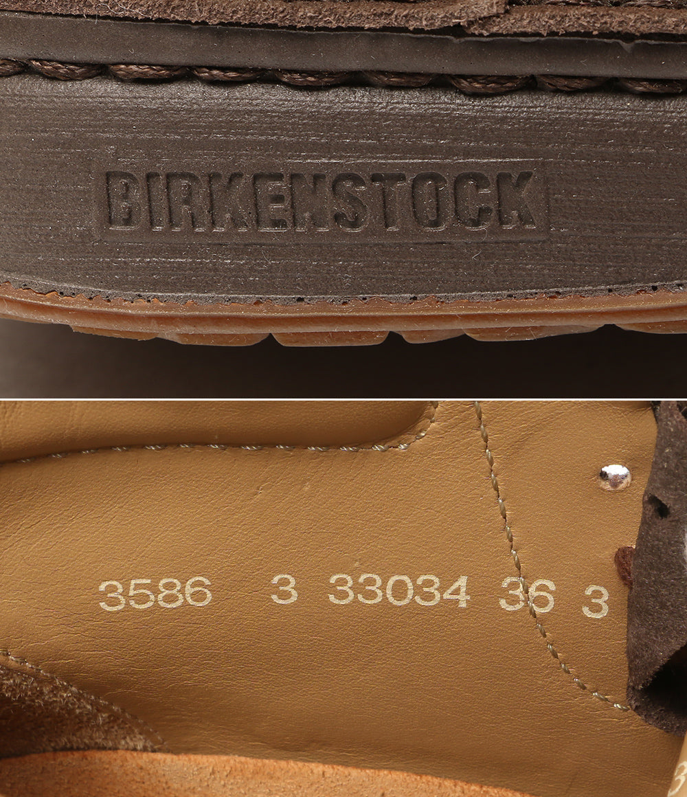 BIRKENSTOCK モカシン パサデナ ハイカット ブラウン レディース SIZE 23cm ビルケンシュトック