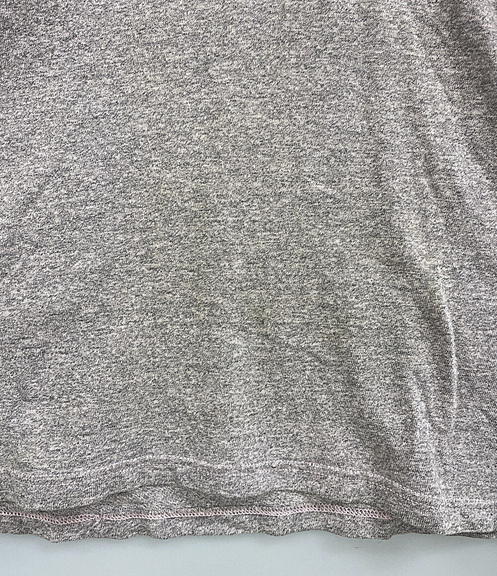 Champion 半袖Ｔシャツ USA製 ダブルリブ ピンクステッチ 80s メンズ SIZE L チャンピオン