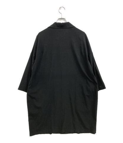 YOHJI YAMAMOTO REGULATION 五分袖シャツ オープンカラー F0-D52-900 メンズ SIZE 2 レギュレーションヨウジヤマモト