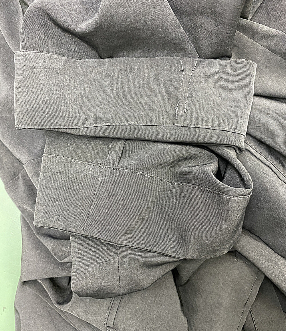 YOHJI YAMAMOTO REGULATION 五分袖シャツ オープンカラー F0-D52-900 メンズ SIZE 2 レギュレーションヨウジヤマモト