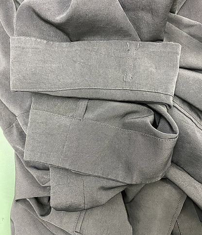 YOHJI YAMAMOTO REGULATION 五分袖シャツ オープンカラー F0-D52-900 メンズ SIZE 2 レギュレーションヨウジヤマモト