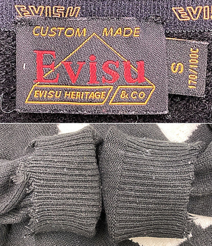 EVISU ニット カモメロゴニット メンズ SIZE S エヴィス