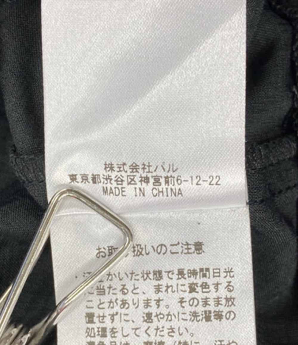 BEARDSLEY 裾レース切替ニット BLACK レディース SIZE F ビアズリー